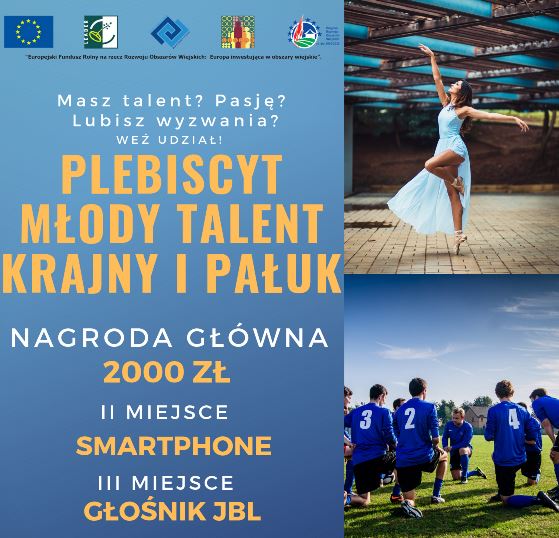 Plakat Mlody talent 2019 wycinek