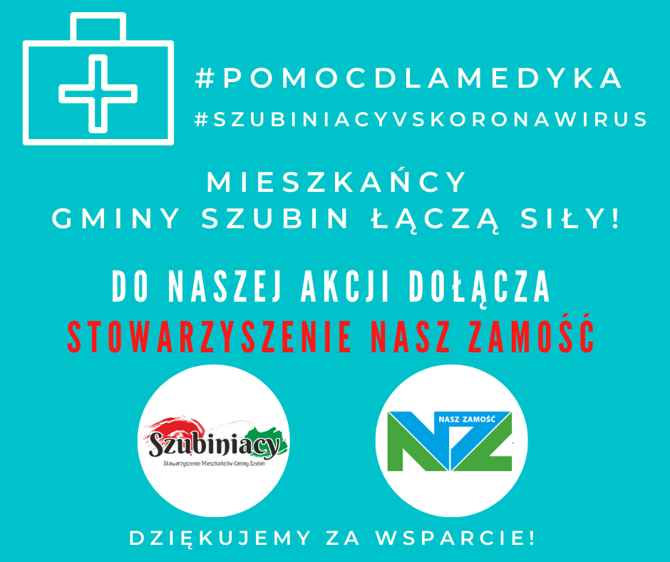 Plakat zbiorka szpital korona